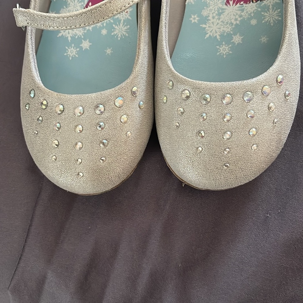 Disney Frozen Mary Jane style Girl Shoes - Picture 2 of 7